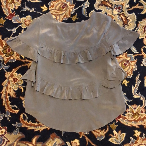 Silk Anthropologie shirt - Picture 8 of 9